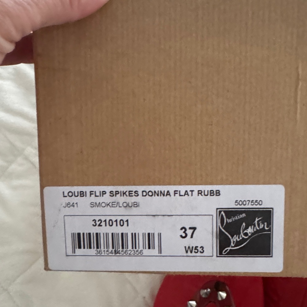 Authentic Christian Louboutin sandals size 37 - Picture 7 of 8